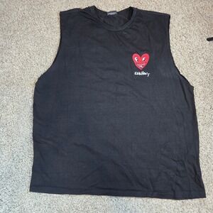 Primark x Keith Haring "Radiant Heart" Muscle Tee - Size 3XL - VGUC
